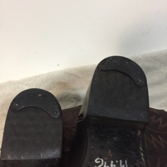 ACNE Western Cowboy boots Mens size 8.5 D - Picture 8 of 8